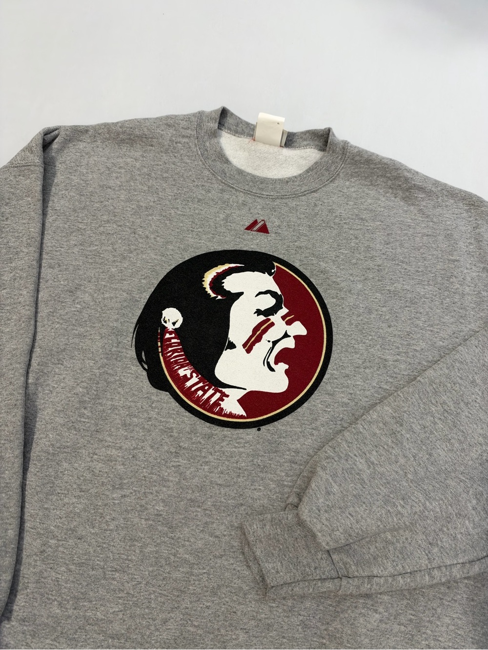 VTG Lee Florida State Seminoles Crewneck Sweatshirt Mens 2XL Gray 90s College